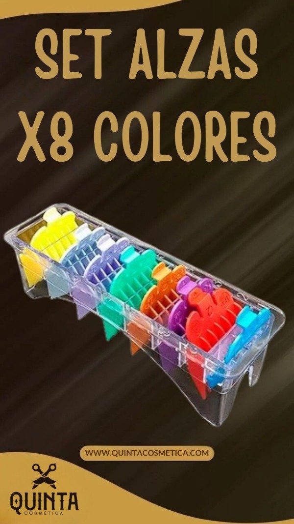 Producto - Set alzas x8 COLORES