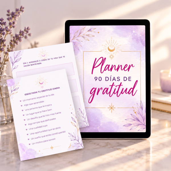 Producto - Planner Digital 90 Días de gratitud