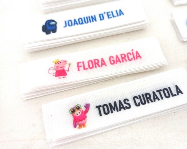 Producto - 45 ETIQUETAS PERSONALIZADAS PARA LA ROPA p/plancha (1.5)