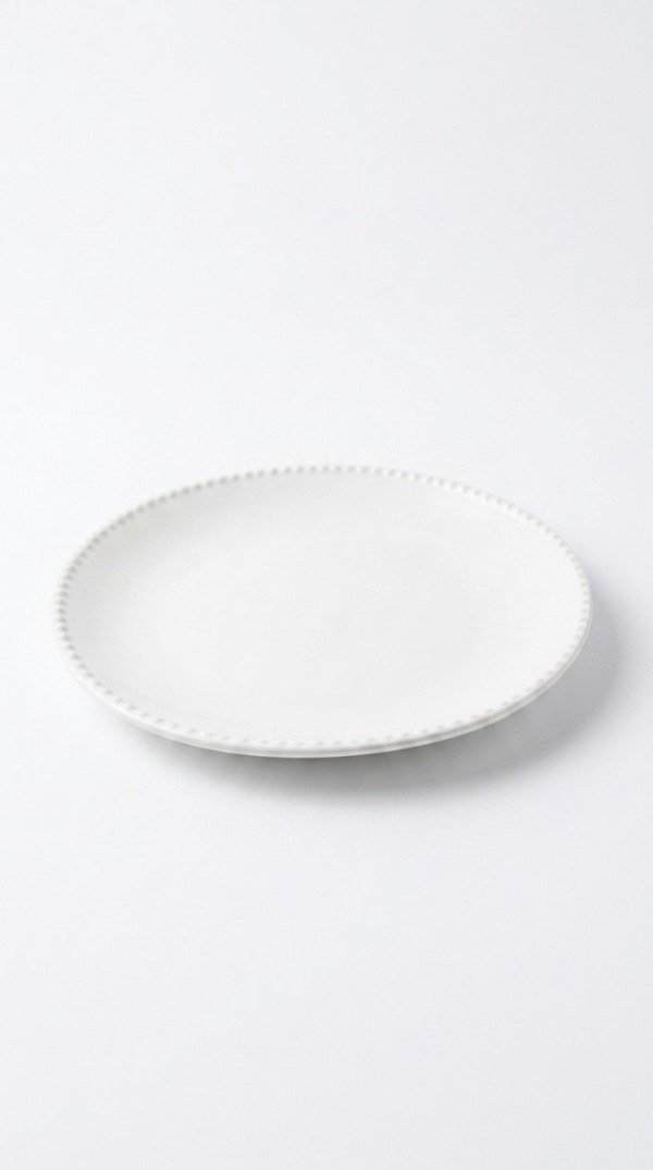 Producto - Set de 6 platos playos Linea TERRA WHITE c/uno