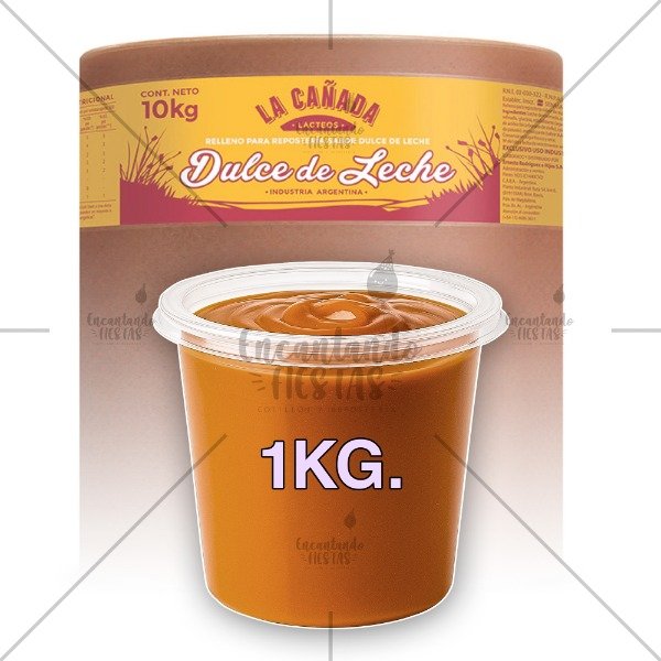 Producto - Dulce de Leche La Cañada Repostero 1 Kg