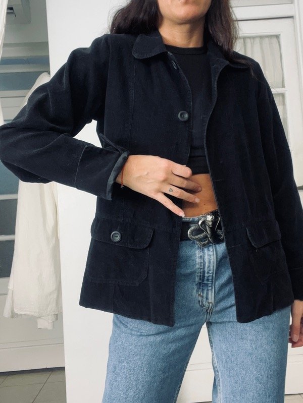 Producto - Campera saco de corderoy Talle L