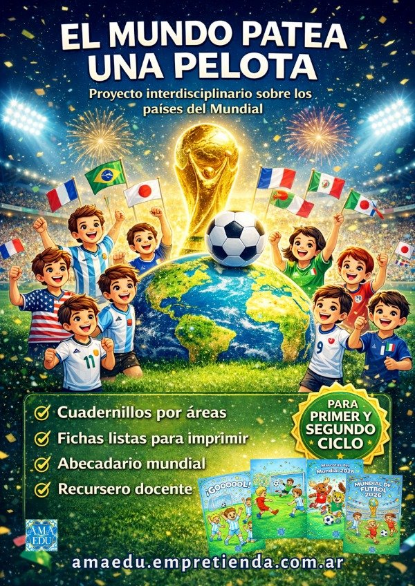 Producto - CONOCIENDO EL MUNDO A TRAVÉS DEL MUNDIAL DE FÚTBOL