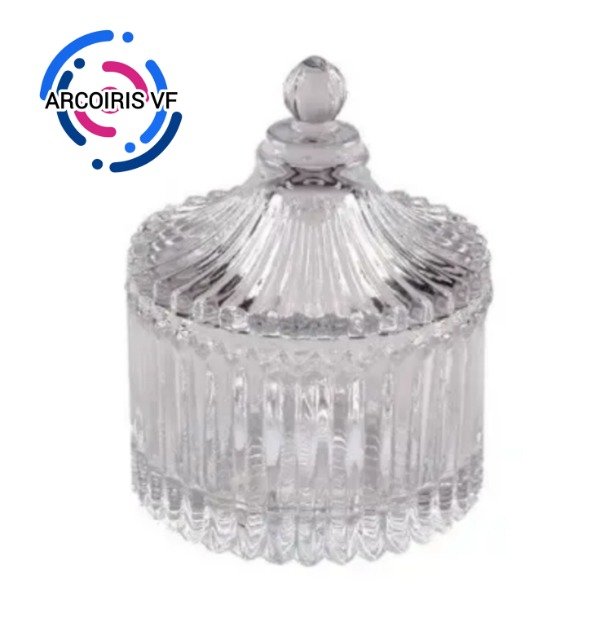 Producto - CARAMELERA DE VIDRIO 9x6,5cm