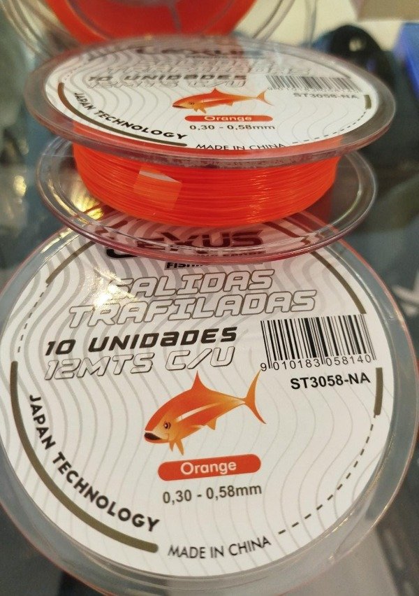 Producto - CHICOTE LEXUS NARANJA 0.30-0.58MM 12 METROS
