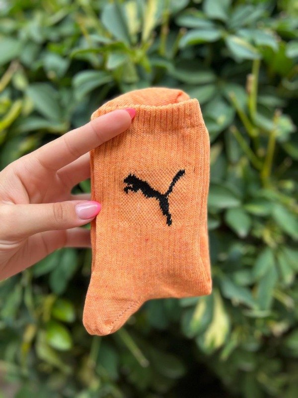 Producto - puma 3/4 naranja logo negro