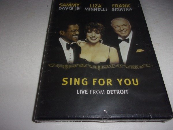 Producto - DVD SAMMY DAVIS JR LIZA MINELLI FRANK SINATRA SING FOR YOU LIVE FROM DETROIT 38