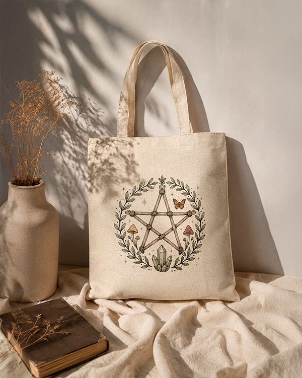 Producto - TOTEBAG PENTAGRAMA