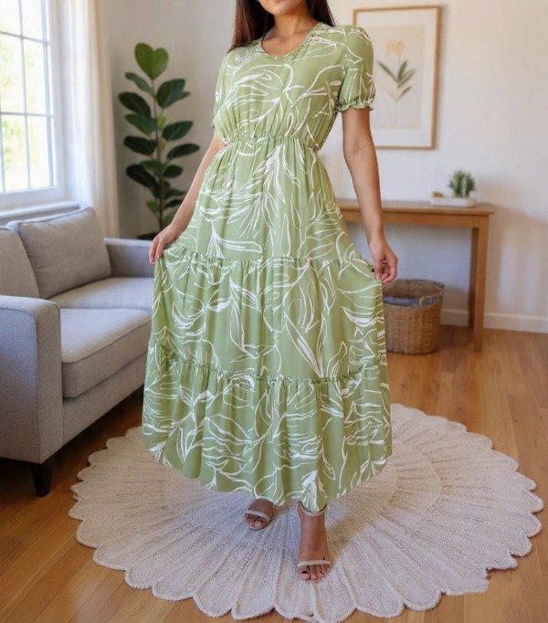 Producto - Vestido Gia (verde pistacho)