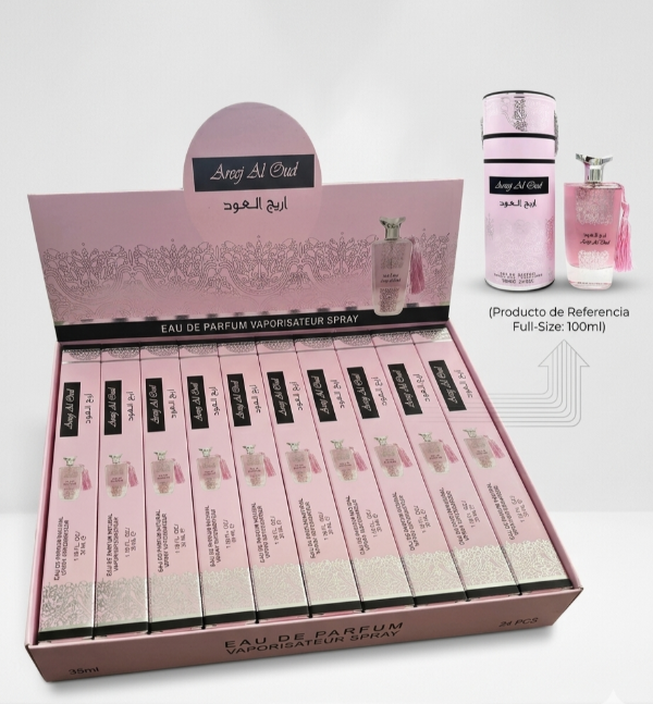 Producto - Perfume Areej Al Oud Rose tubito 35 ml- Femenino