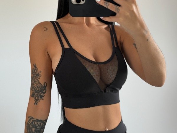 Producto - Top con transparencia