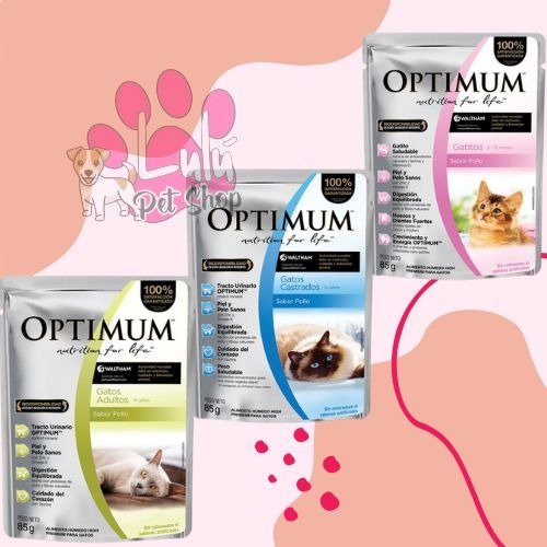 Producto - POUCH OPTIMUM P/ GATOS