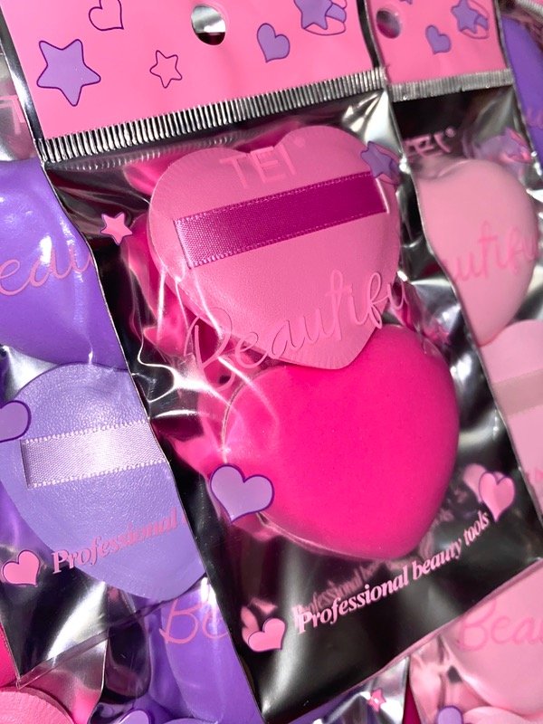 Producto - Esponja set x2 corazón - TEI