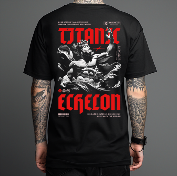 Producto - Remera Oversize Urban Titan Mitologia