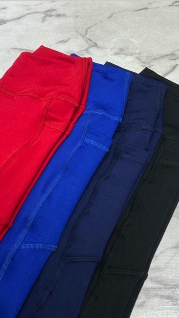 Producto - Calza Lycra doble costura con bolsillos - 4
