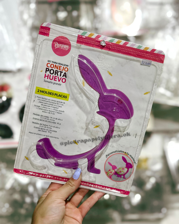 Producto - Molde CONEJO PORTA HUEVO