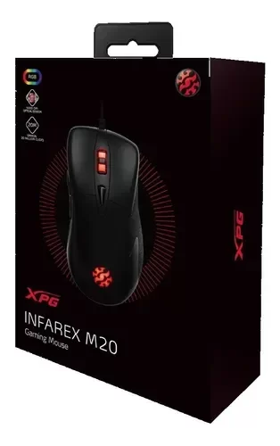 Producto - Mouse Gamer Adata Infarex M20 Xpg 5000dpi Ergonómico Pcreg Color Negro