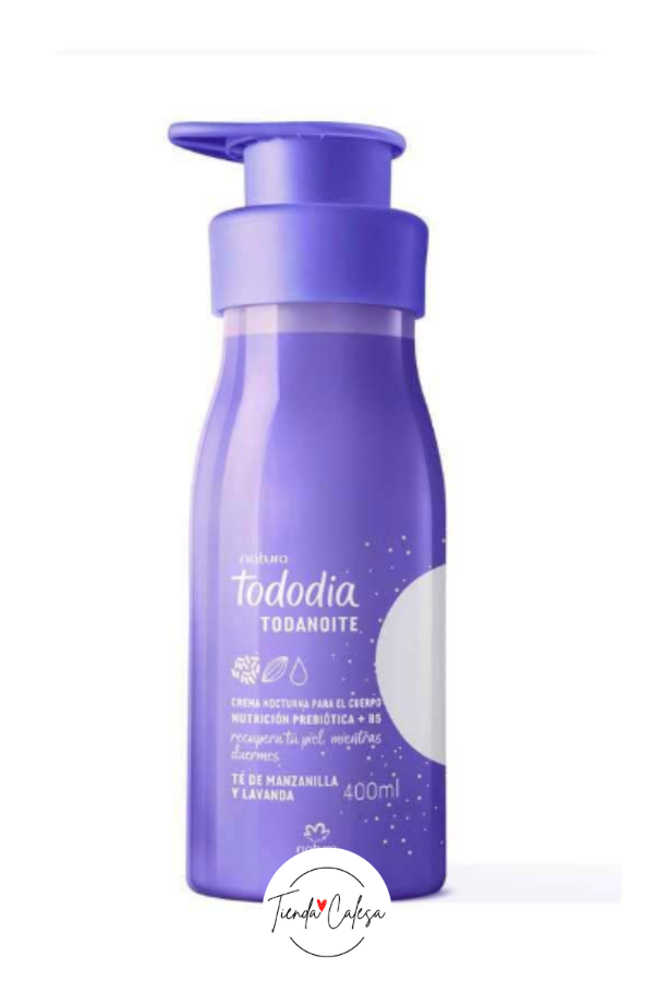 Producto - Tododía - Crema Hidratante Nocturna - Té De Manzanilla y Lavanda