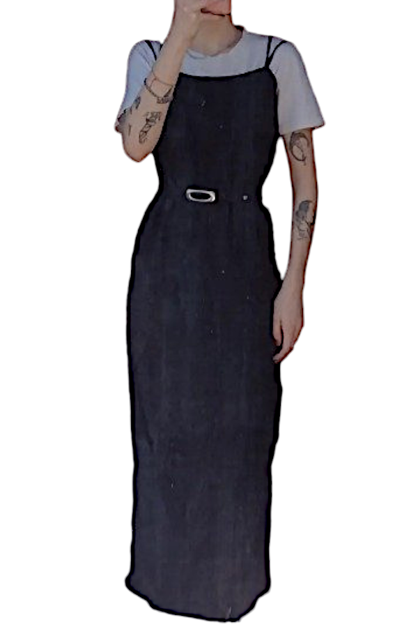 Producto - VESTIDO LARGO NEGRO