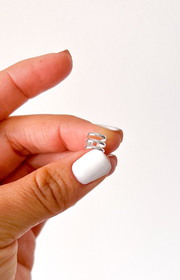 Producto - Aro cuff tres línea unidad (plata 925)