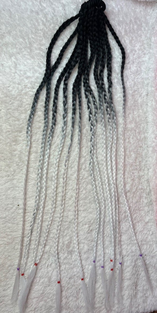Producto - Trenza extenciones con gogós-Diferentes colores - 3