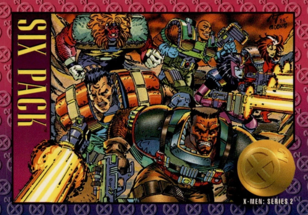 Producto - 1993 SkyBox X-Men Series 2  #90 - Six Pack - 0