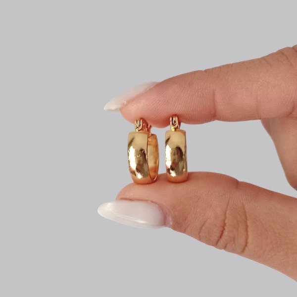 Producto - Aros argollas cinta 1,5cm AD 40201