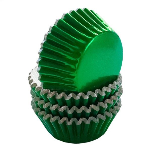 Producto - Pirotin Metalizado Cupcake Verde número 11 x60