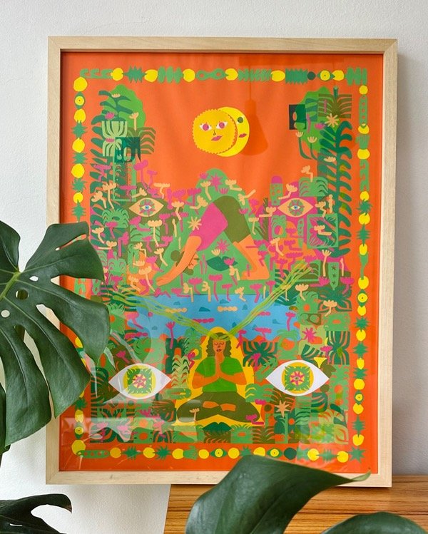 Producto - Collage Montaña - Enmarcado