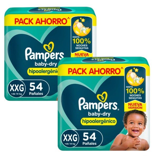 Producto - Promo X2 Pampers Baby Dry