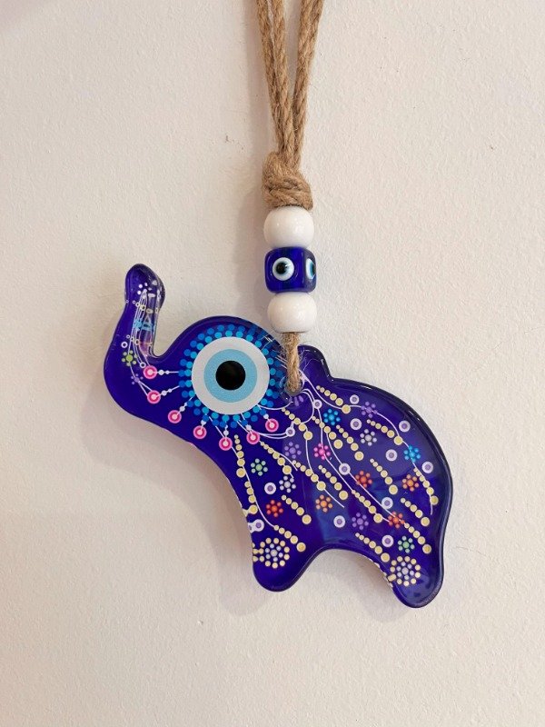 Producto - COLGANTES OJITO VIDRIO