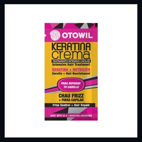 Producto - KERATINA CREMA SACHET