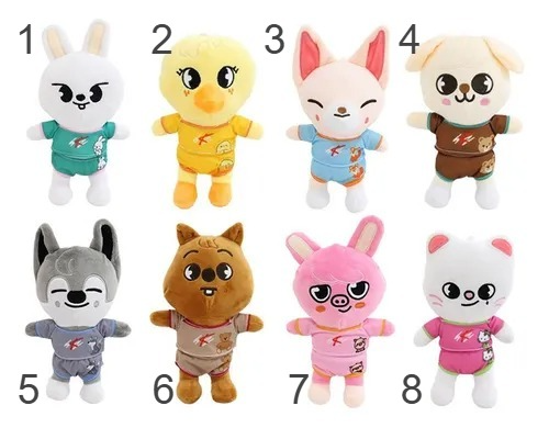 Producto - Peluche Stray Kids Pijama 20cm (ingrese para elegir)