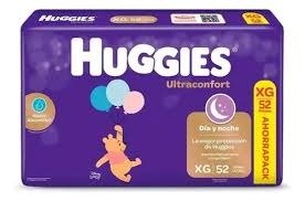 Producto - HUGGIES ULTRA COMFORT TALLE XG X 52