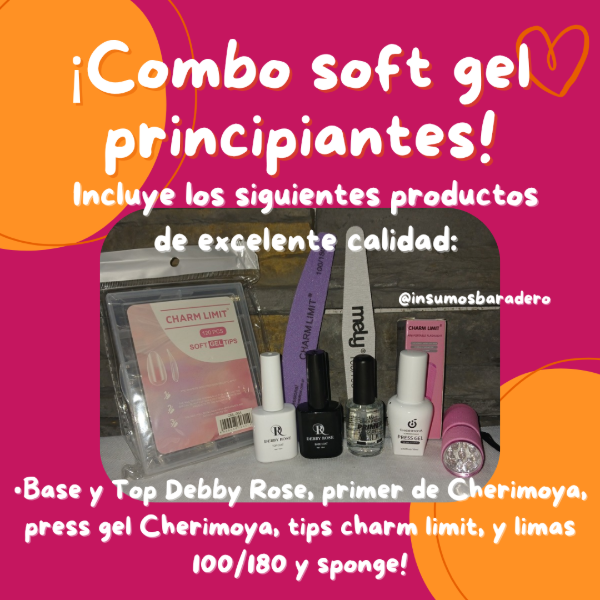 Producto - Combo Soft Gel principiantes!