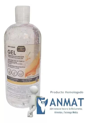Producto - Gel Neutro Conductor DST- Nuevo envase!! x500gr - APROBADO POR ANMAT