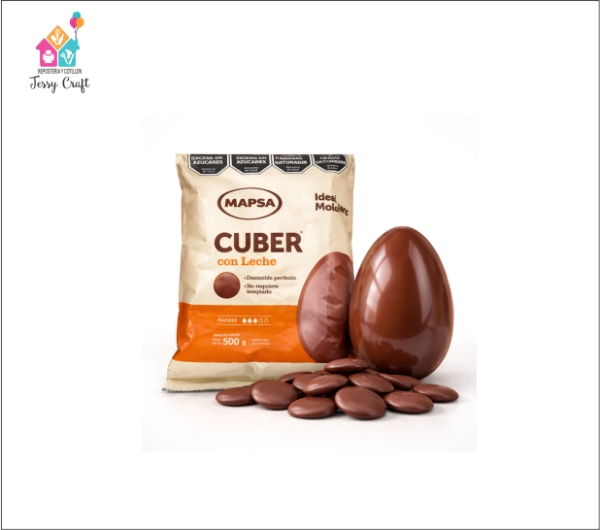 Producto - Chocolate MAPSA Cuber Boton Blanco 500gr.