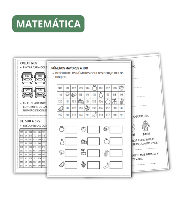 Producto - Números hasta el 1000
