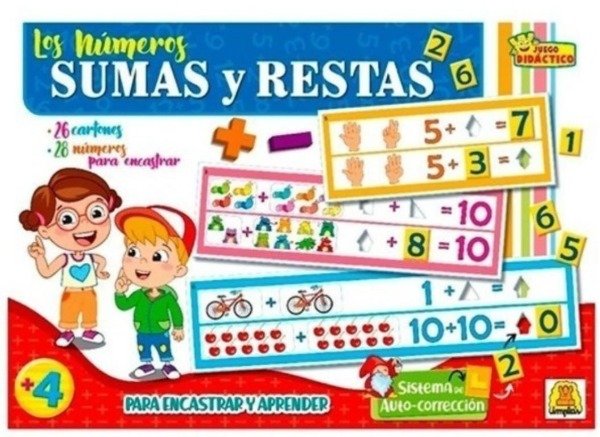 Producto - Los números sumas y restas