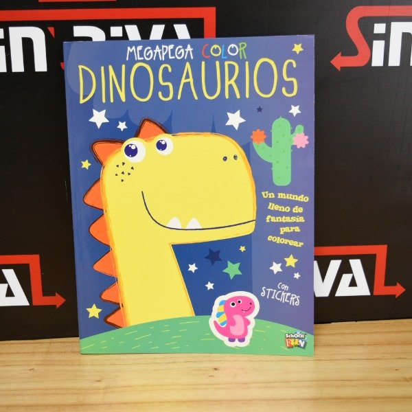 Producto - MEGAPEGA COLOR DINOSAURIOS 585