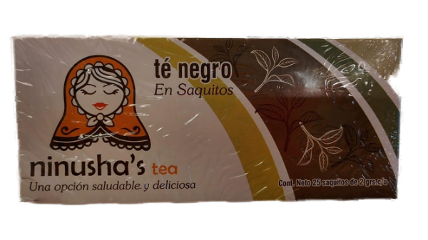 Producto - Té Negro Marca Ninusha