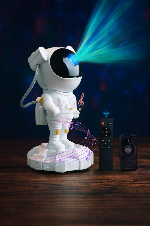 Producto - Proyector Astronauta con Parlante Suono
