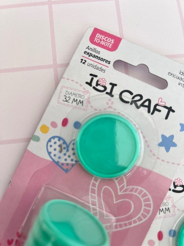 Producto - Discos para cuadernos 32 mm Aqua - 3