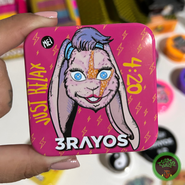 Producto - Lata/Contenedor - 3 Rayos Rosa