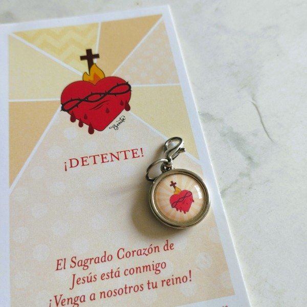 Producto - REGALO PACK ESTAMPA ADVOCACION DETENTE CON MEDALLITA