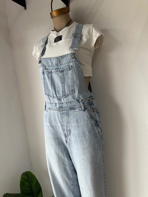 Producto - Jardinero Clasico de jeans / Rigido