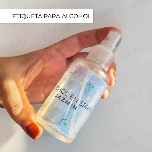 Producto - PAPEL AUTOADHESIVO ART JET HOLOFAN ESTRELLITA TRANSPARENTE - 1