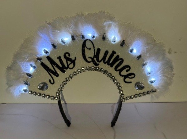 Producto - Vincha MIS QUINCE - 0