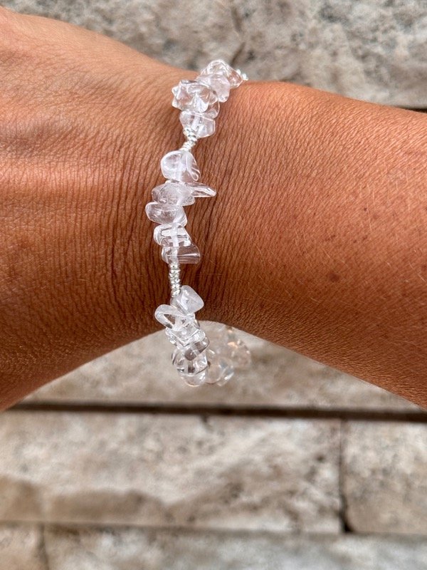 Producto - Cuarzo cristal y plata 925