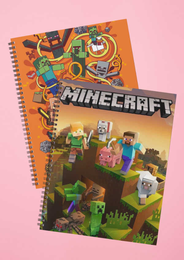 Producto - Cuadernos a4 Minecraft - 3